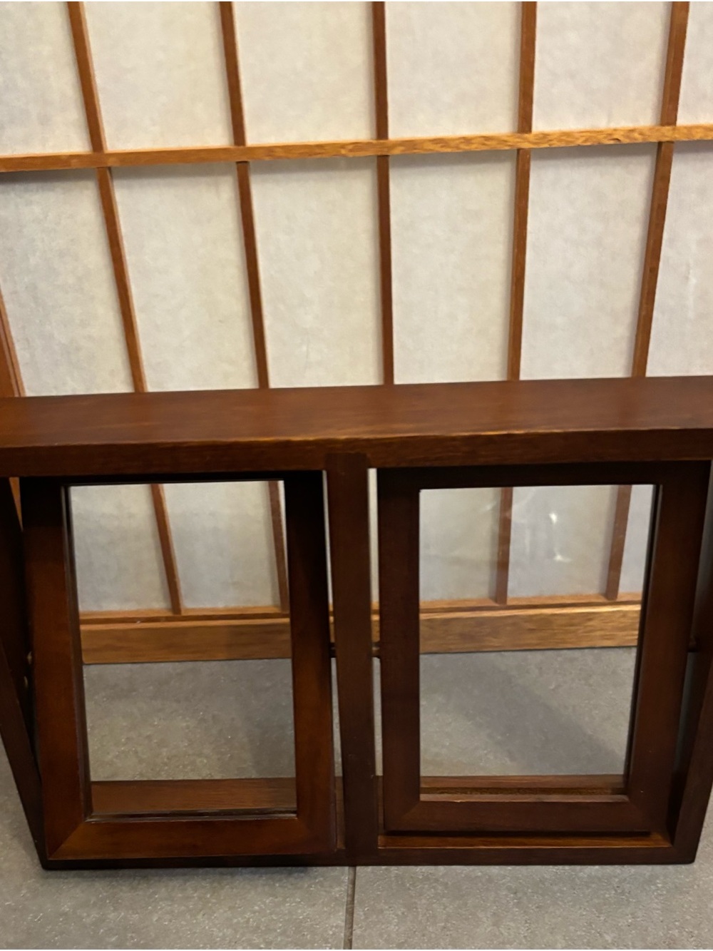 Cadre Photo Pivotant Bois / Rotating Wood Frame